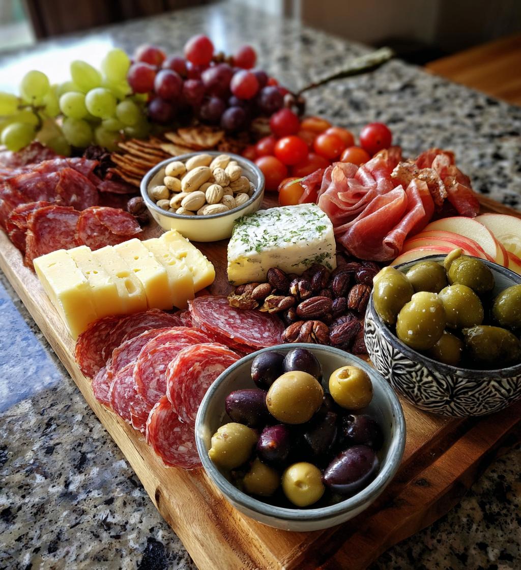 football charcuterie