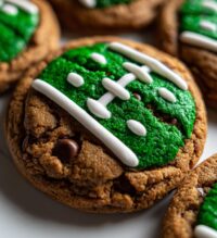 football cookie cake