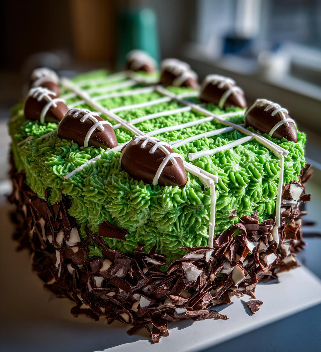 football field cake ideas