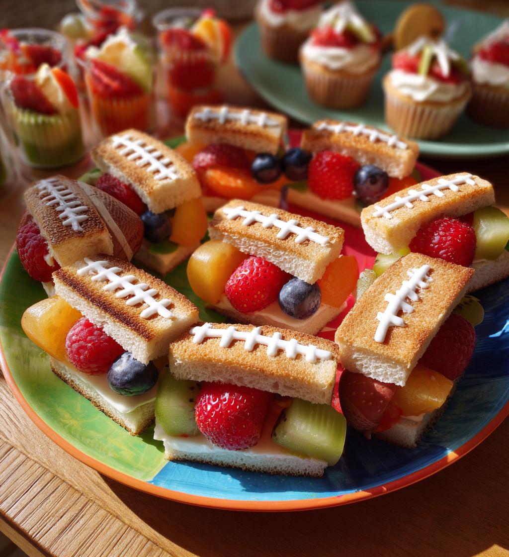football first birthday food