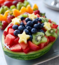 football fruit tray