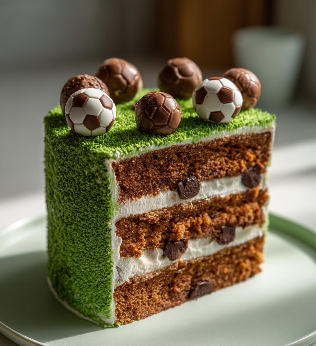 football kids cake