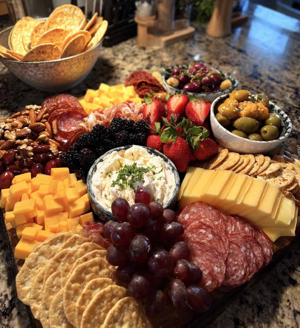 football party charcuterie board ideas