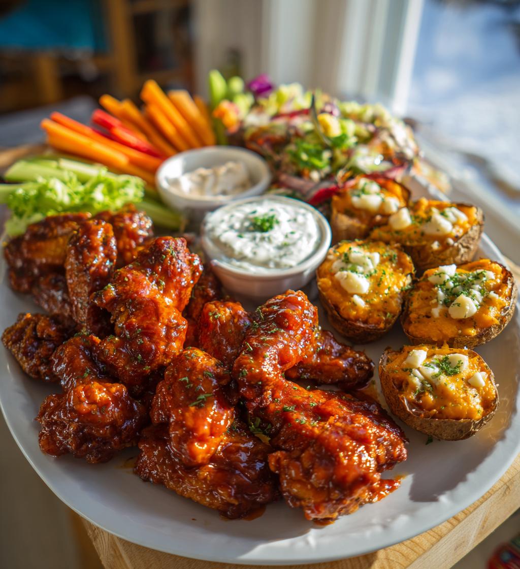 football party dinner ideas