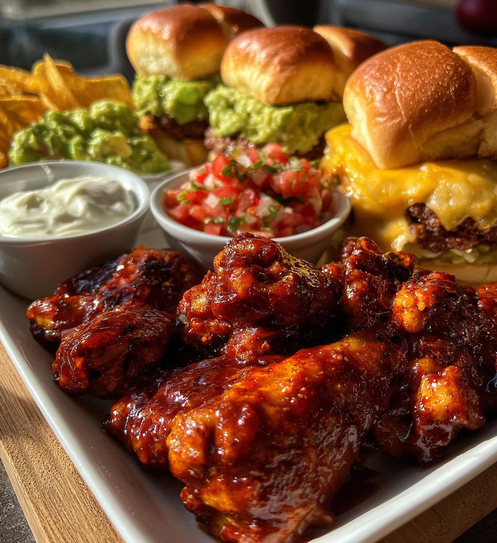 football party meals