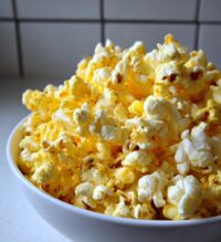 football popcorn