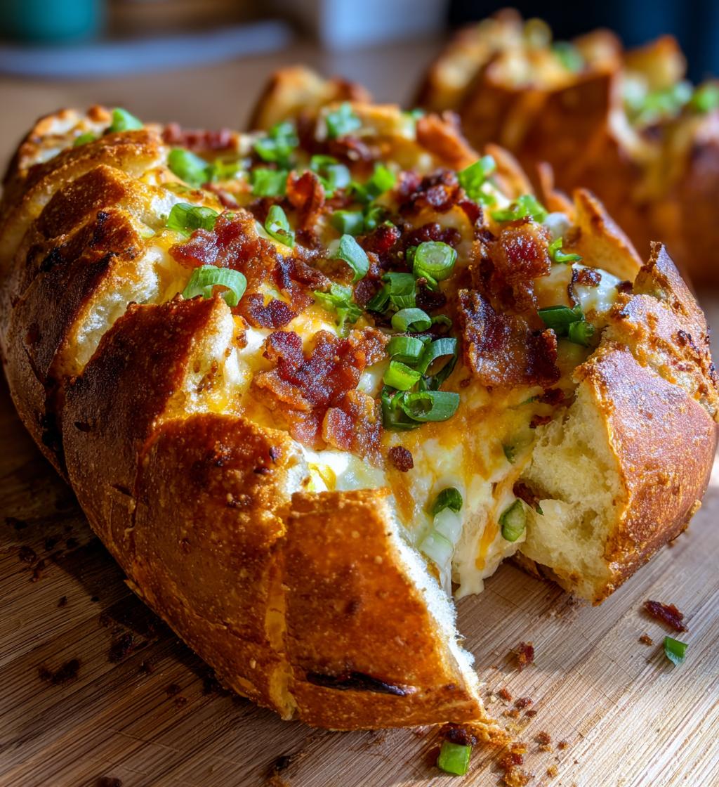 football pull apart bread