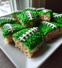 football rice krispie treats