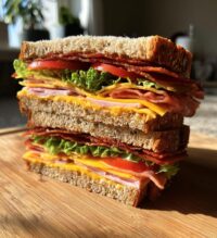 football sandwiches
