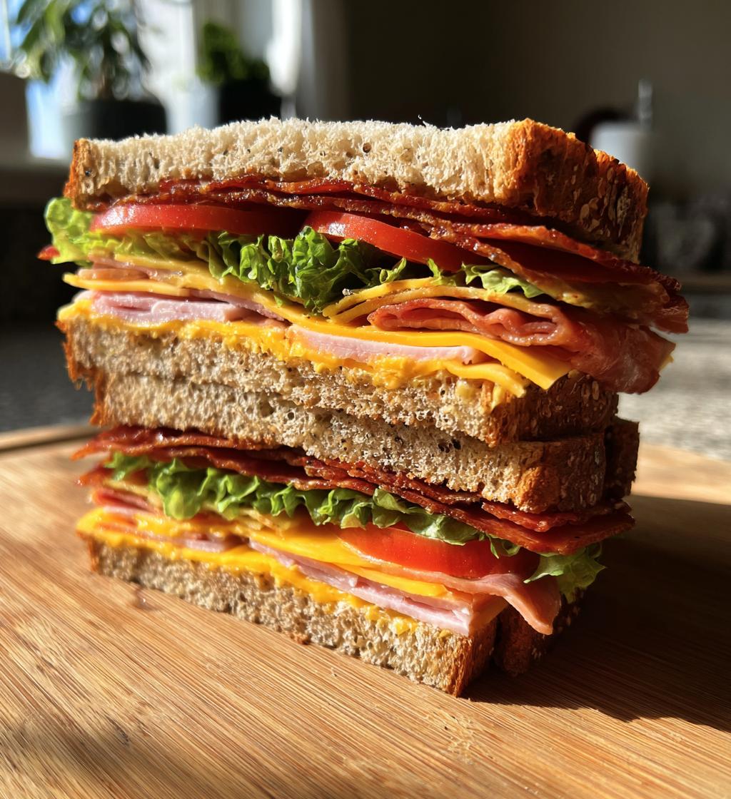 football sandwiches