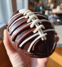football shaped desserts