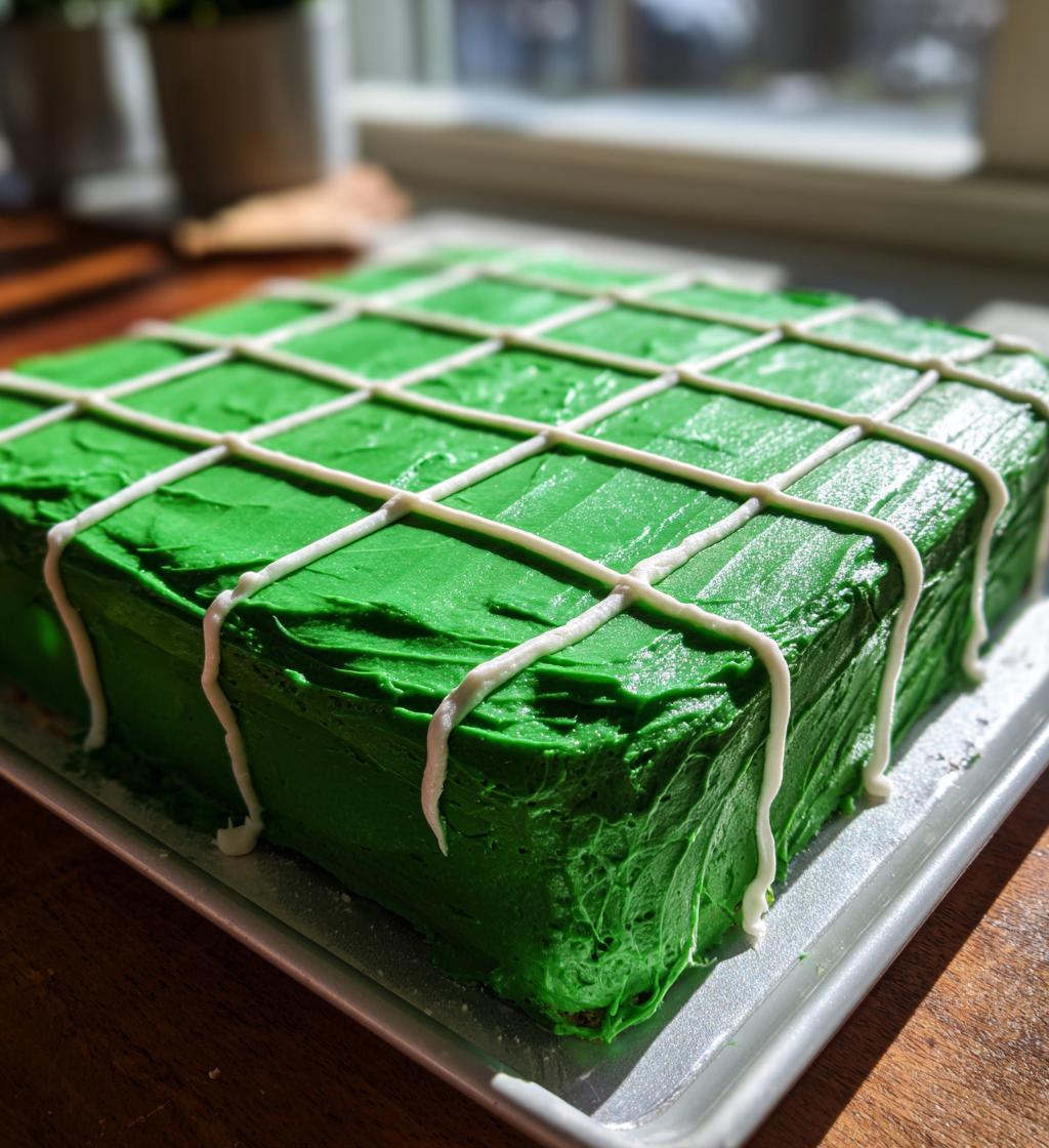 football sheet cake ideas
