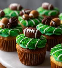 football stadium cupcakes