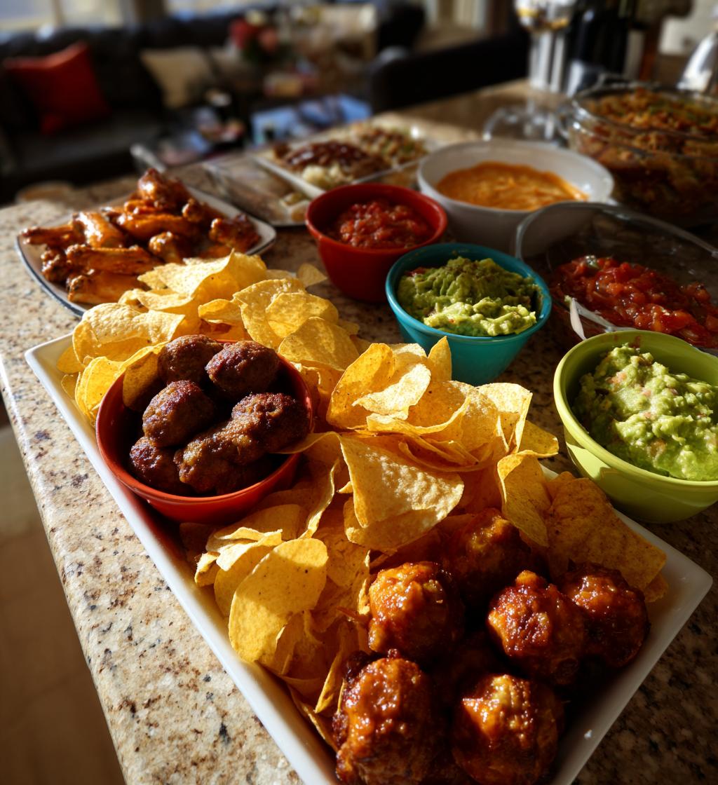 football sunday snacks
