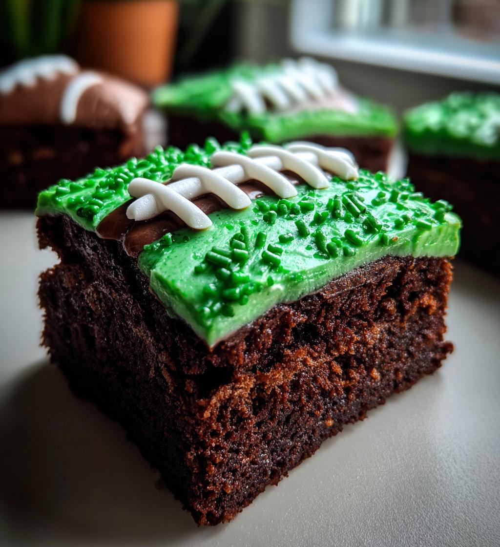 football themed desserts