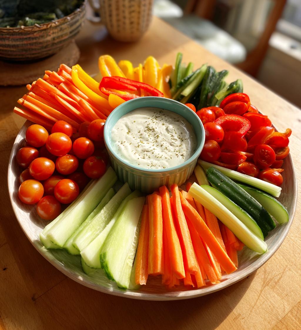 football veggie tray