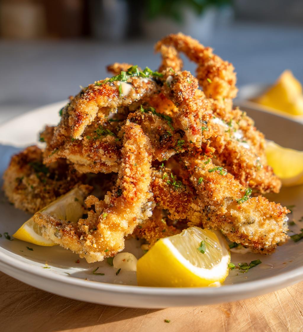 fried crab legs recipes no shell