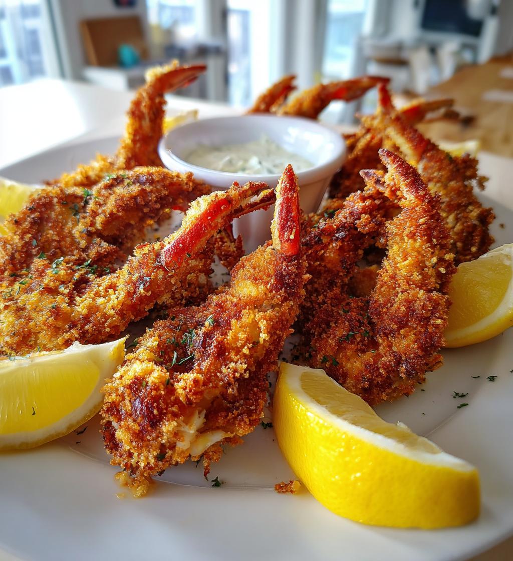fried crab legs recipes