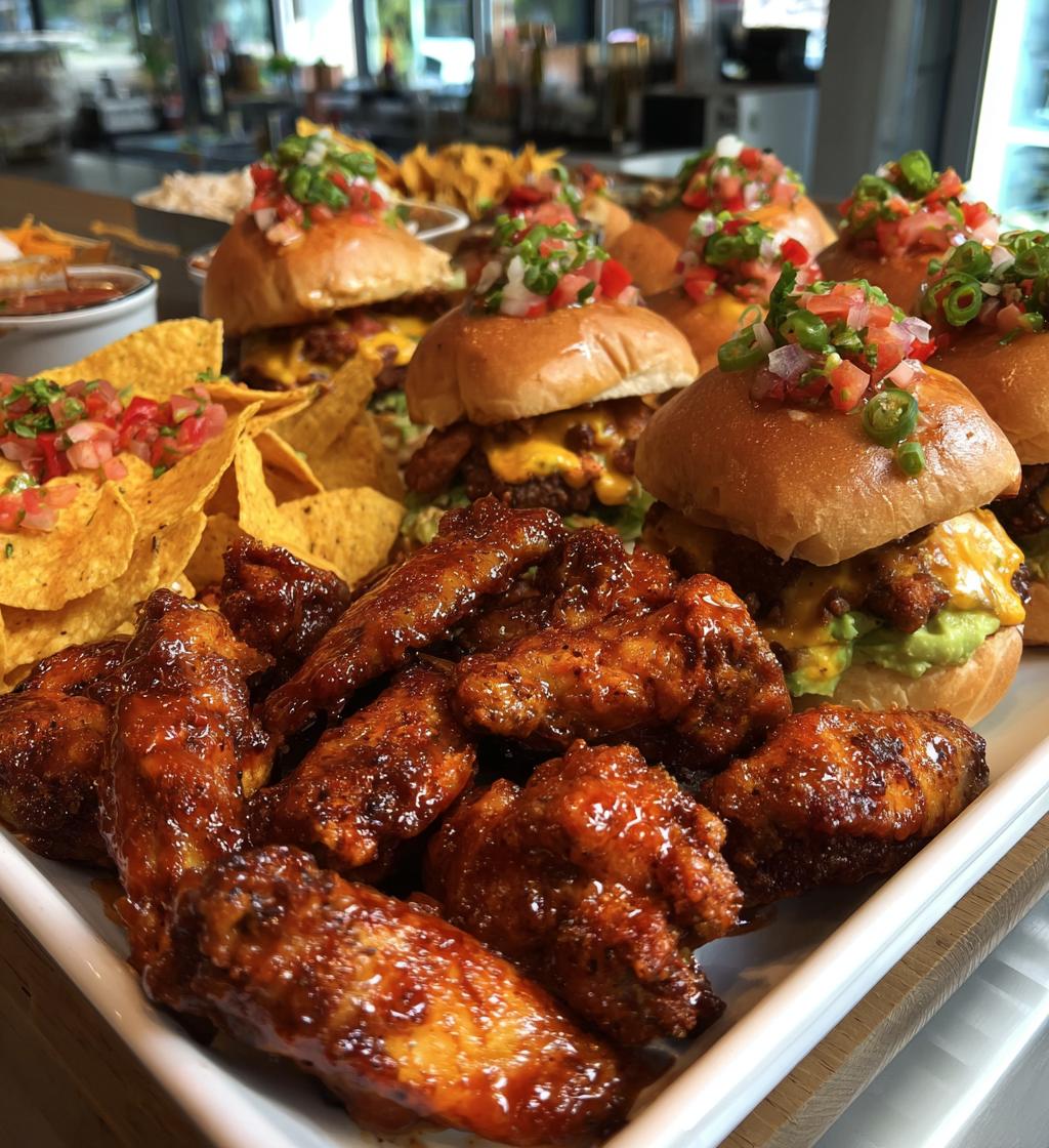 game day buffet