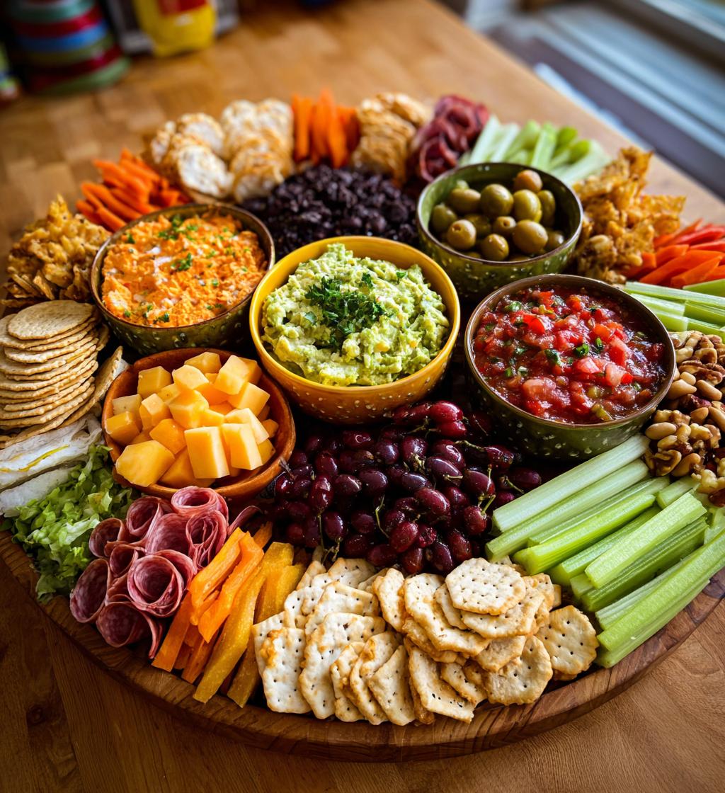 game day food boards