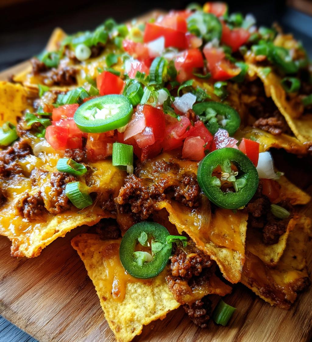 game day nachos ground beef