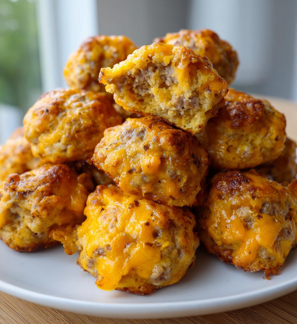 game day sausage balls