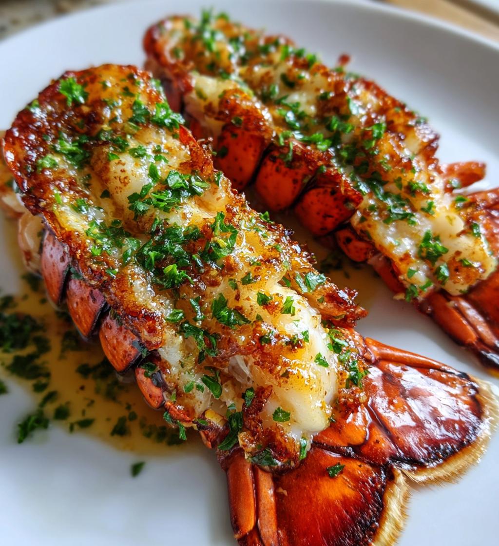 garlic butter lobster tail recipe