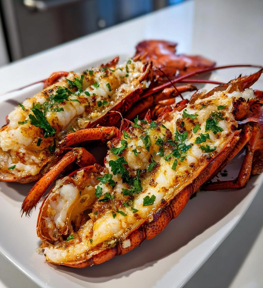 garlic butter lobster
