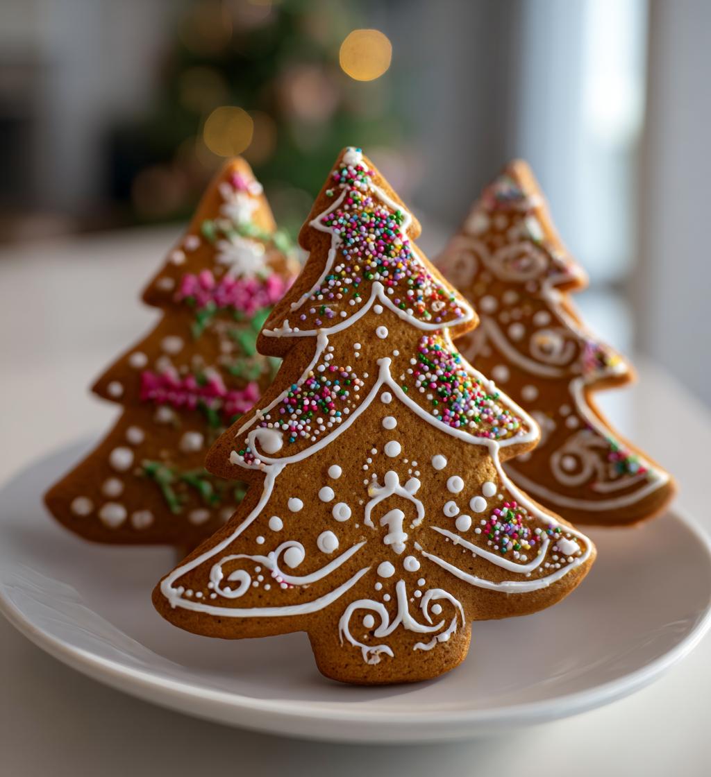 gingerbread christmas tree