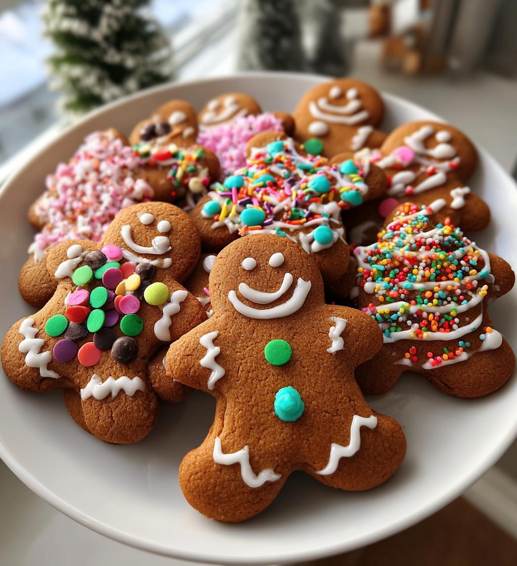 gingerbread men decorating ideas