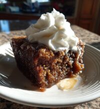 gingerbread pudding cake