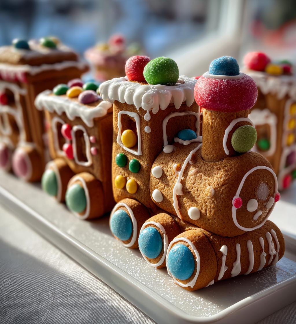 gingerbread train