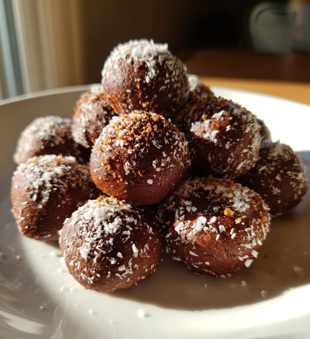 gingerbread truffles