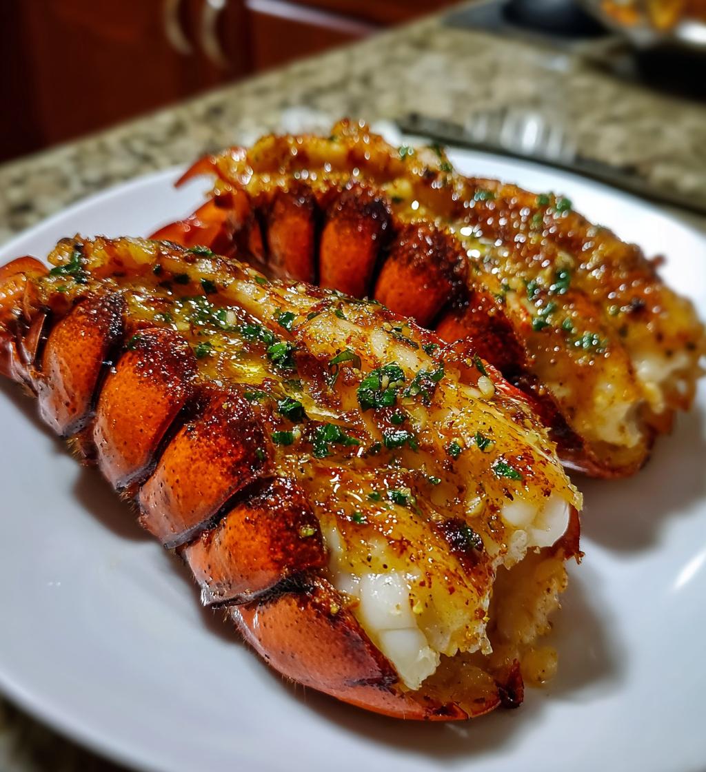 grill lobster tail recipe garlic butter
