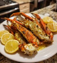 grilled crab legs