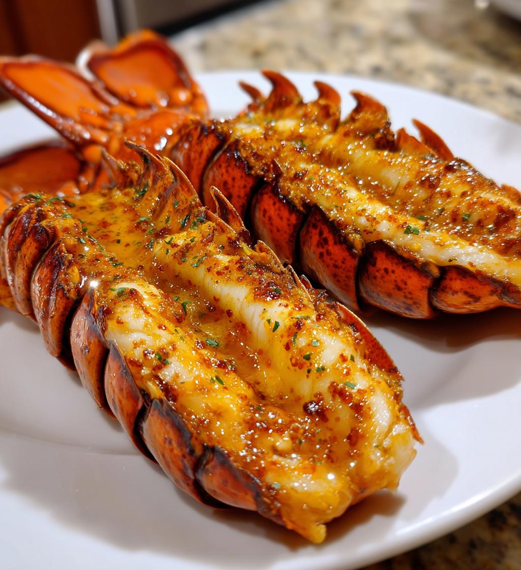 grilling lobster tails