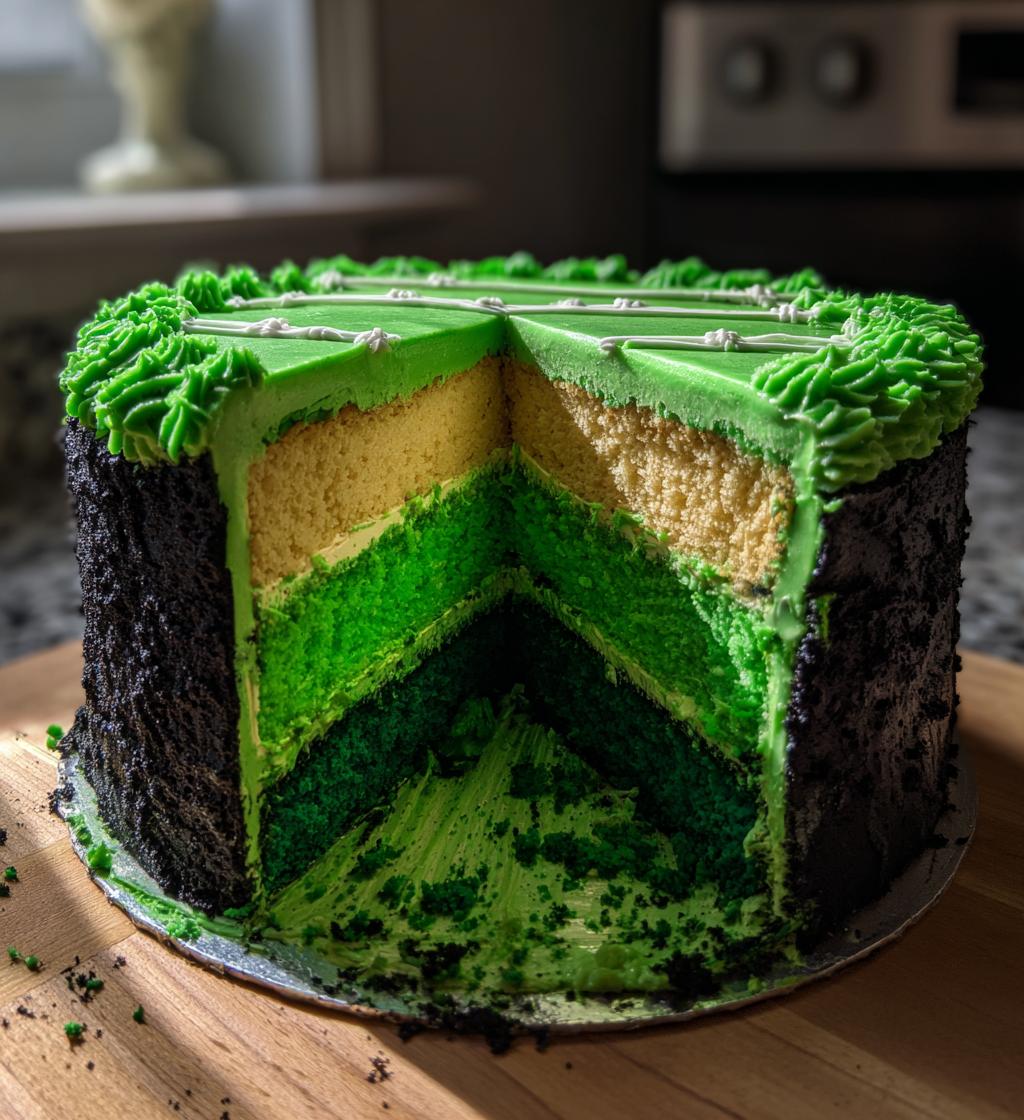half football cake