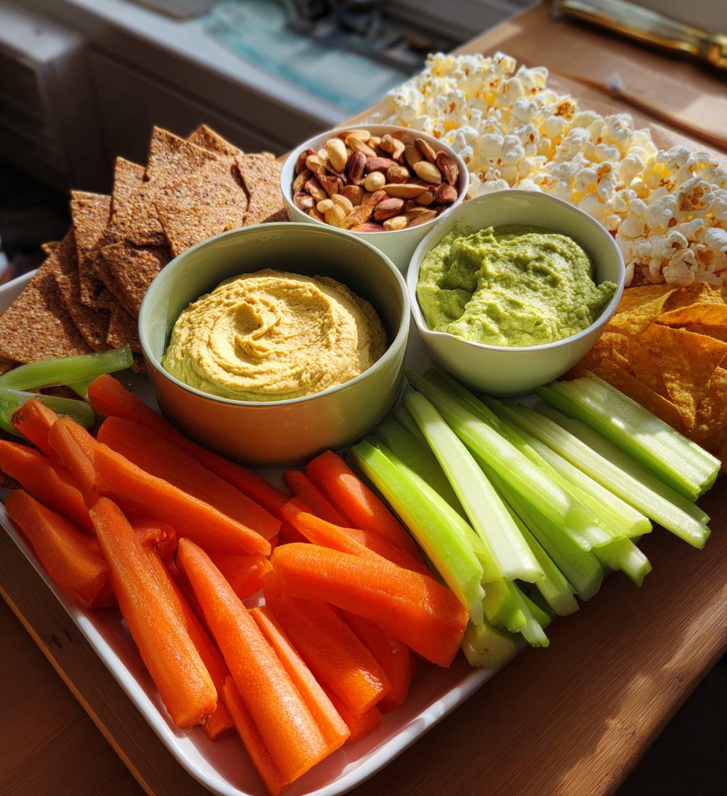 healthy snacks for football party