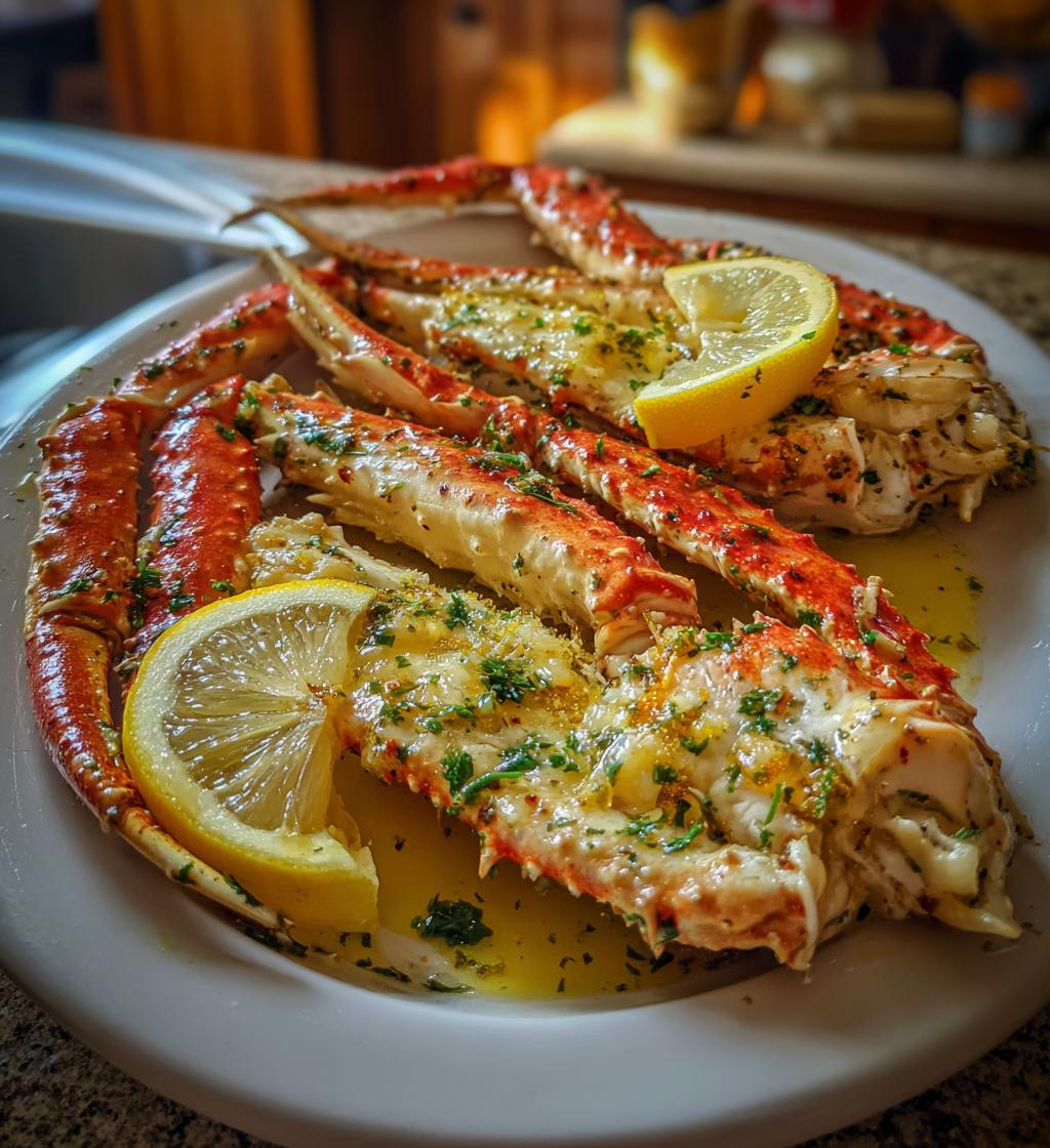 how long to cook king crab legs in oven