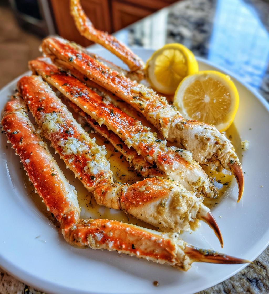 how to bake snow crab legs in oven