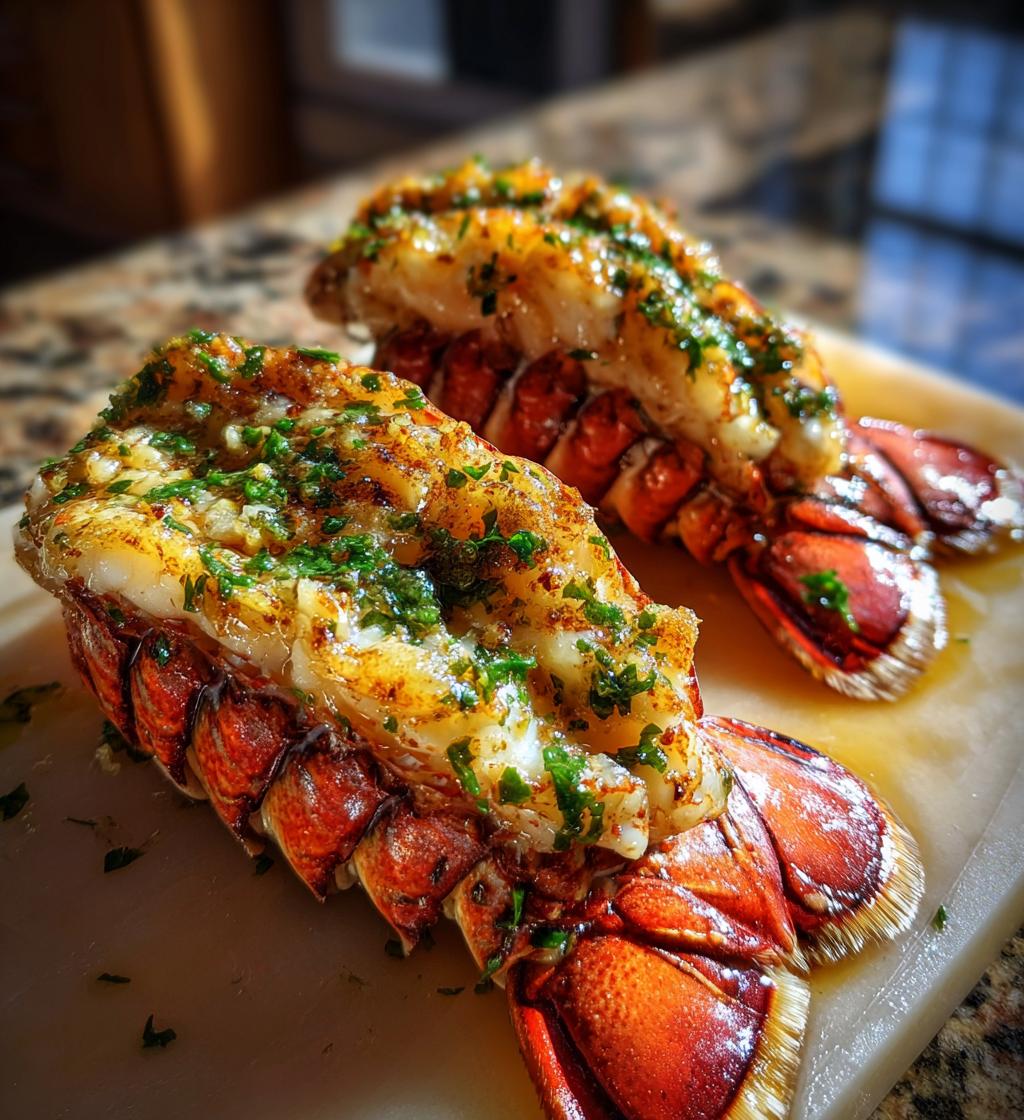 how to butterfly lobster tails