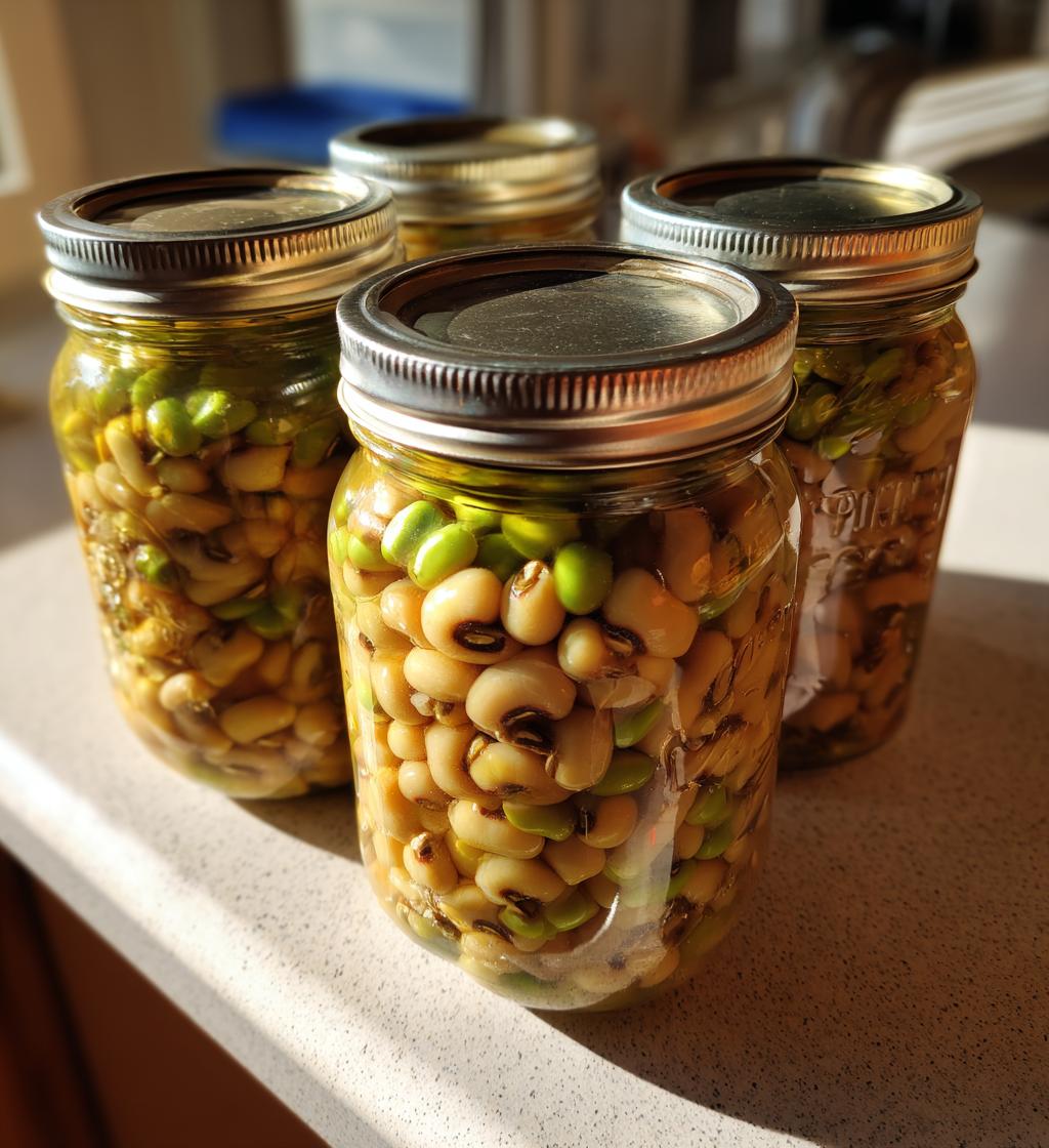 how to can black eyed peas