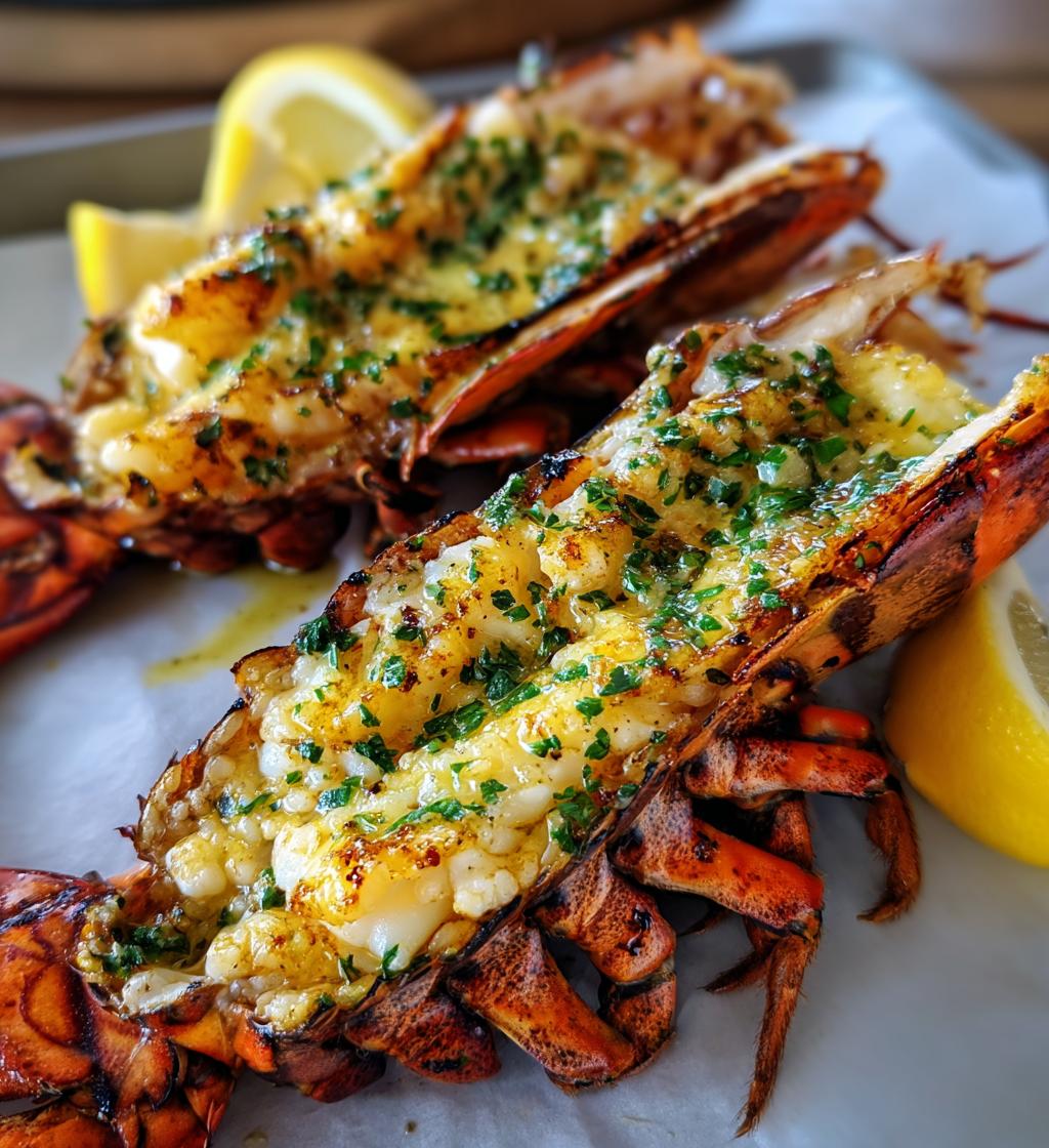 how to cook lobster tails on the grill