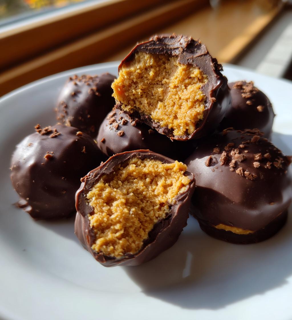 how to make buckeyes with peanut butter powder