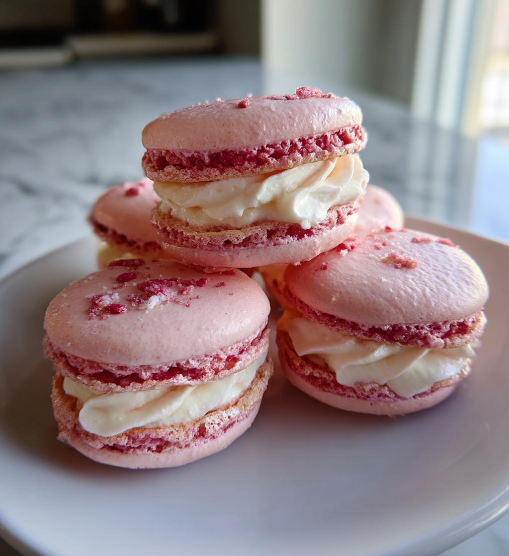 how to make galentines macarons