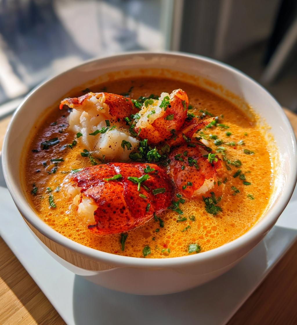how to make lobster bisque