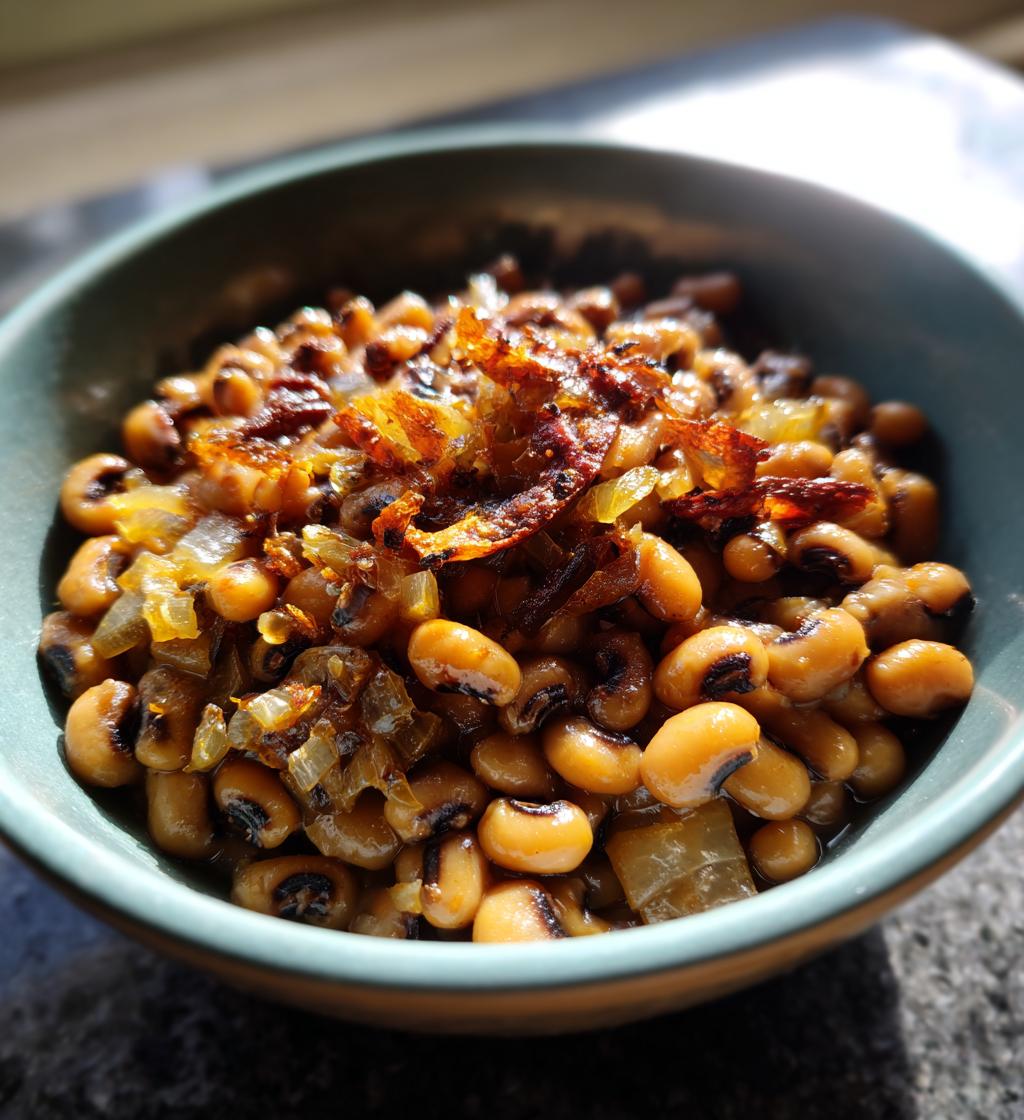 how to season black eyed peas