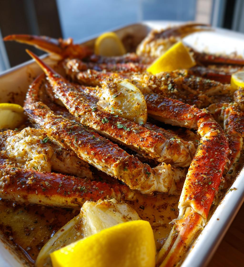 how to season crab legs