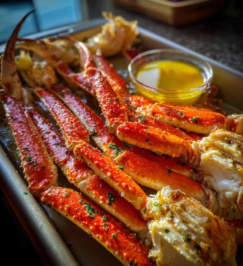 how to steam crab legs in oven