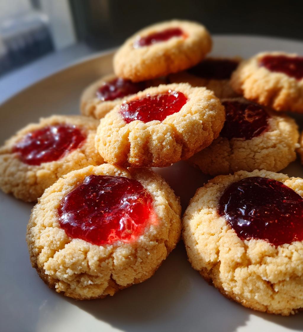 keto thumbprint cookies